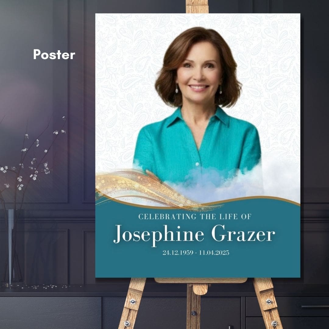 Teal Paisley - Image 5